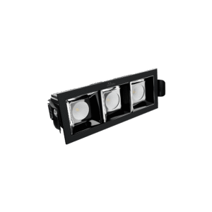 Square Black Laser COB Spotlight